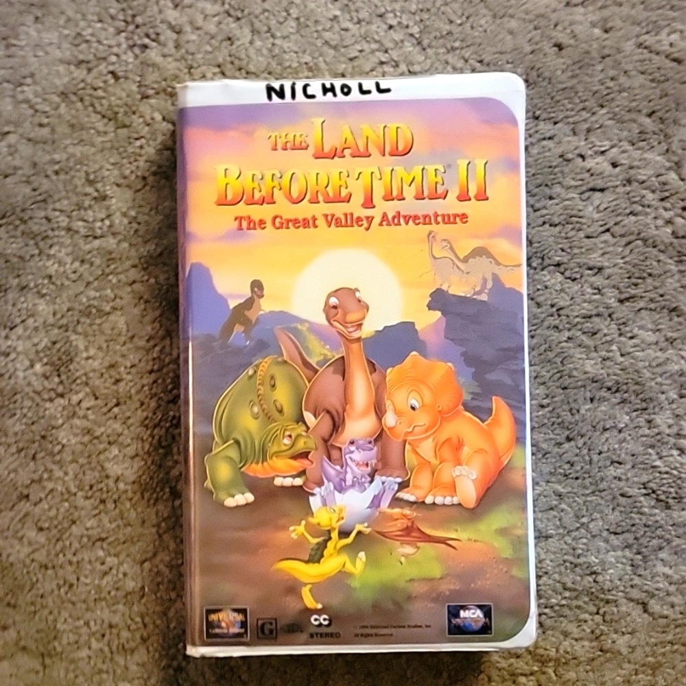 The Land Before Time II VHS